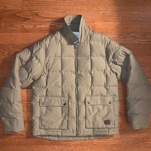 Eddie Bauer puffer down fill jacket coat
